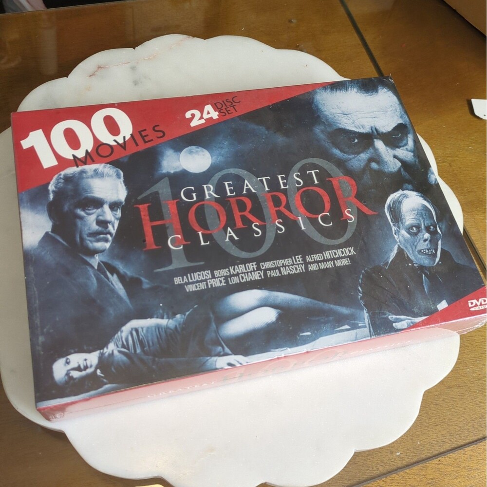 100 Greatest Horror Classics (DVD, 2012, 24-Disc Set)